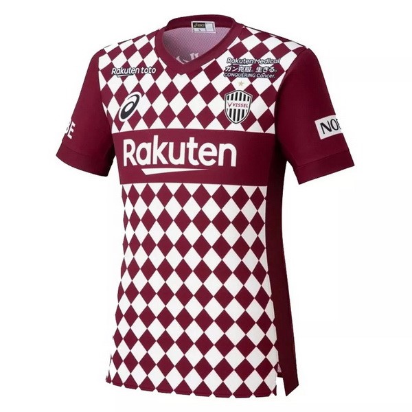 Thailand Trikot Vissel Kobe Heim 2021-22 Rote Fussballtrikots Günstig